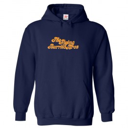 The Flying Burrito Bros Classic Unisex Kids and Adults Pullover Hoodie for Rock Music Fans